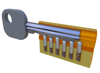 Image of 3D model 'Lock mechanism'